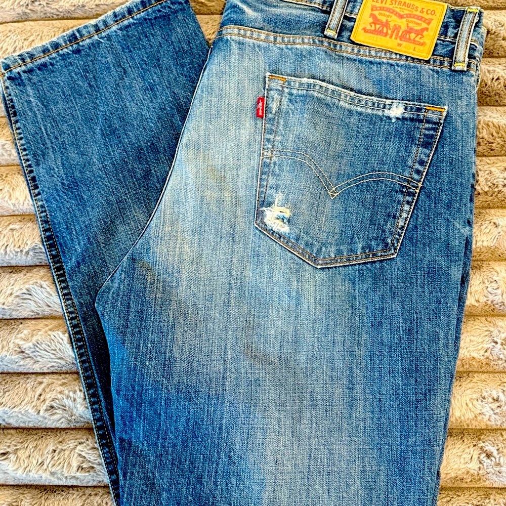 Levi's 511 Men's Light Blue Straight Jeans